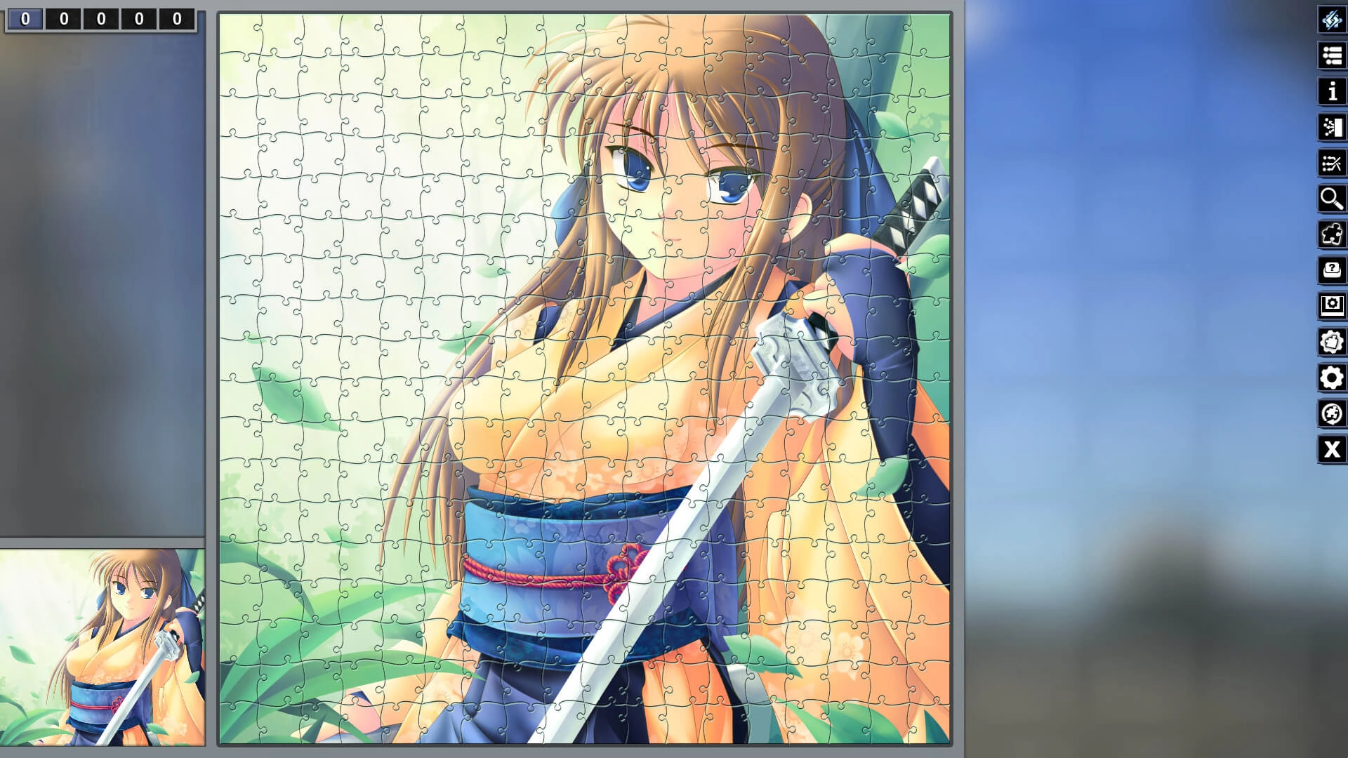 Pixel Puzzles Illustrations & Anime - Jigsaw Pack: Samurai  for sale in Egypt from Games2Egypt