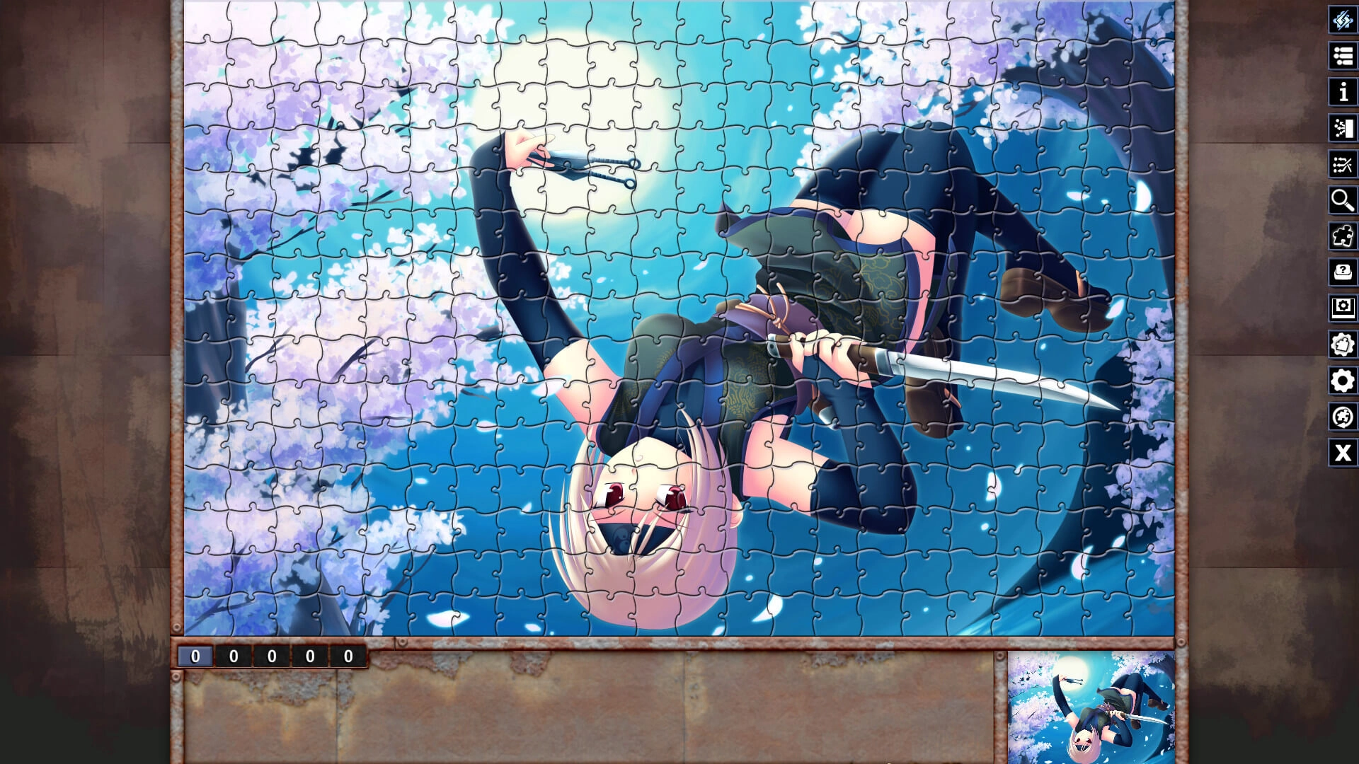 Pixel Puzzles Illustrations & Anime - Jigsaw Pack: Ninja Girls  for sale in Egypt from Games2Egypt