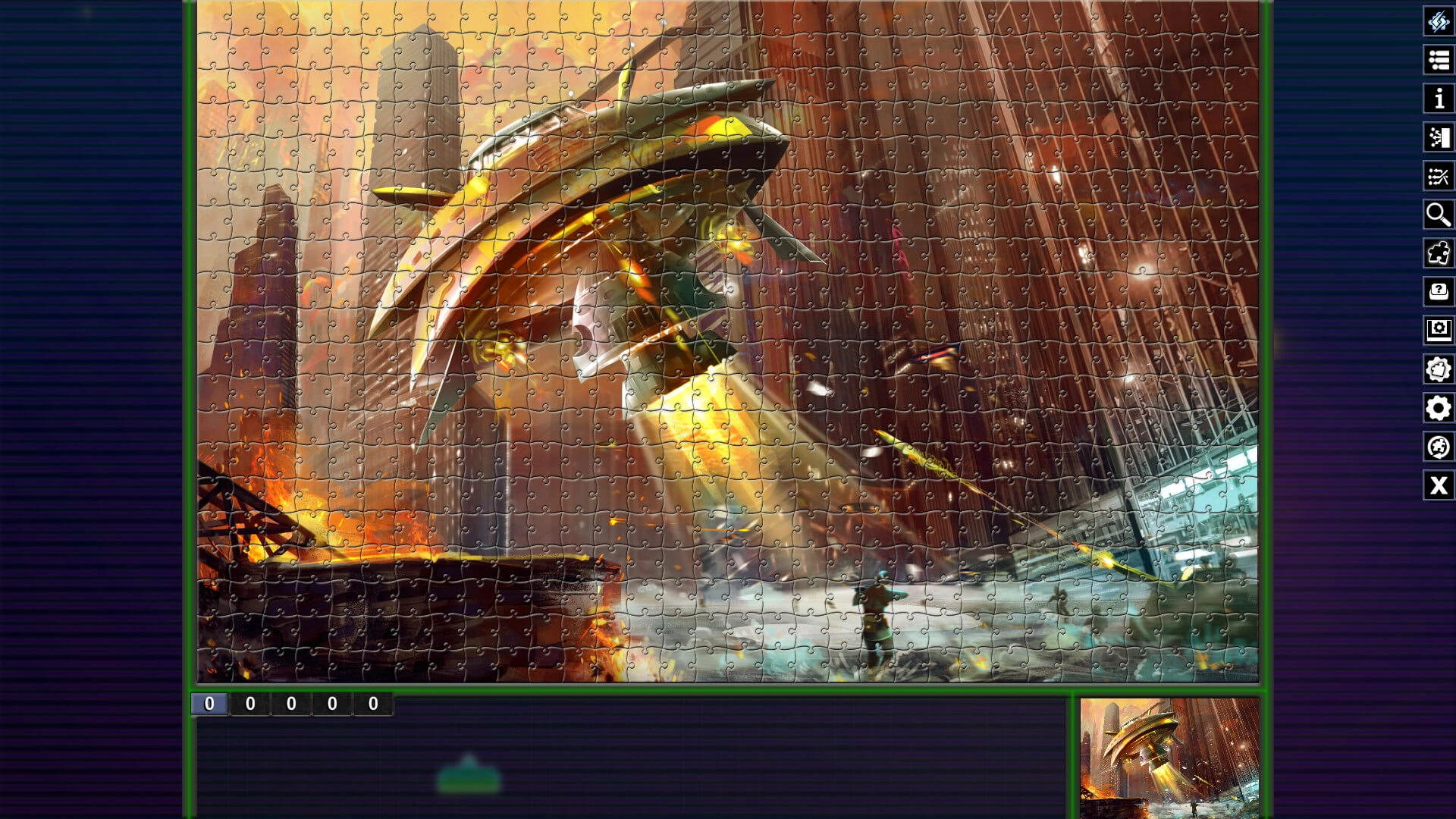 Pixel Puzzles Illustrations & Anime - Jigsaw Pack: Sci-Fi  for sale in Egypt from Games2Egypt