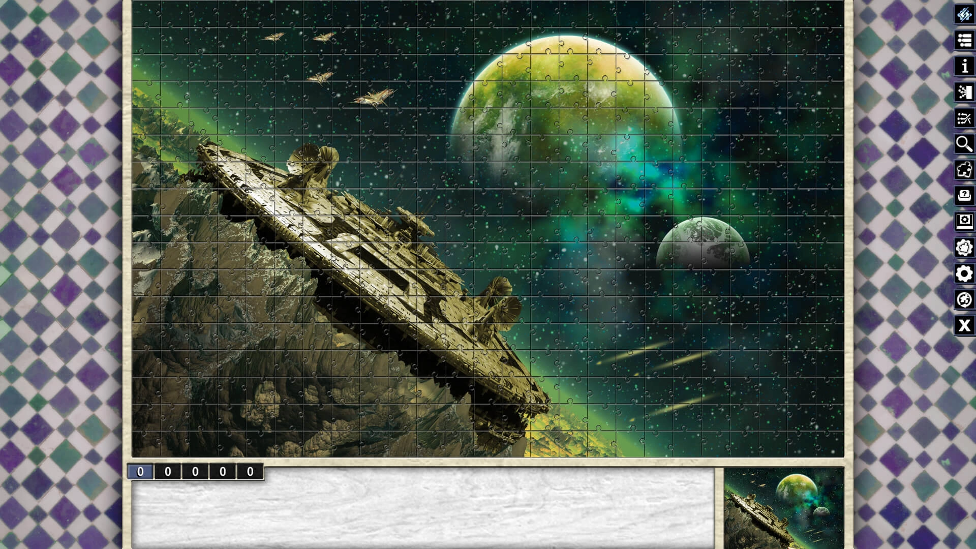 Pixel Puzzles Illustrations & Anime - Jigsaw Pack: Space  for sale in Egypt from Games2Egypt