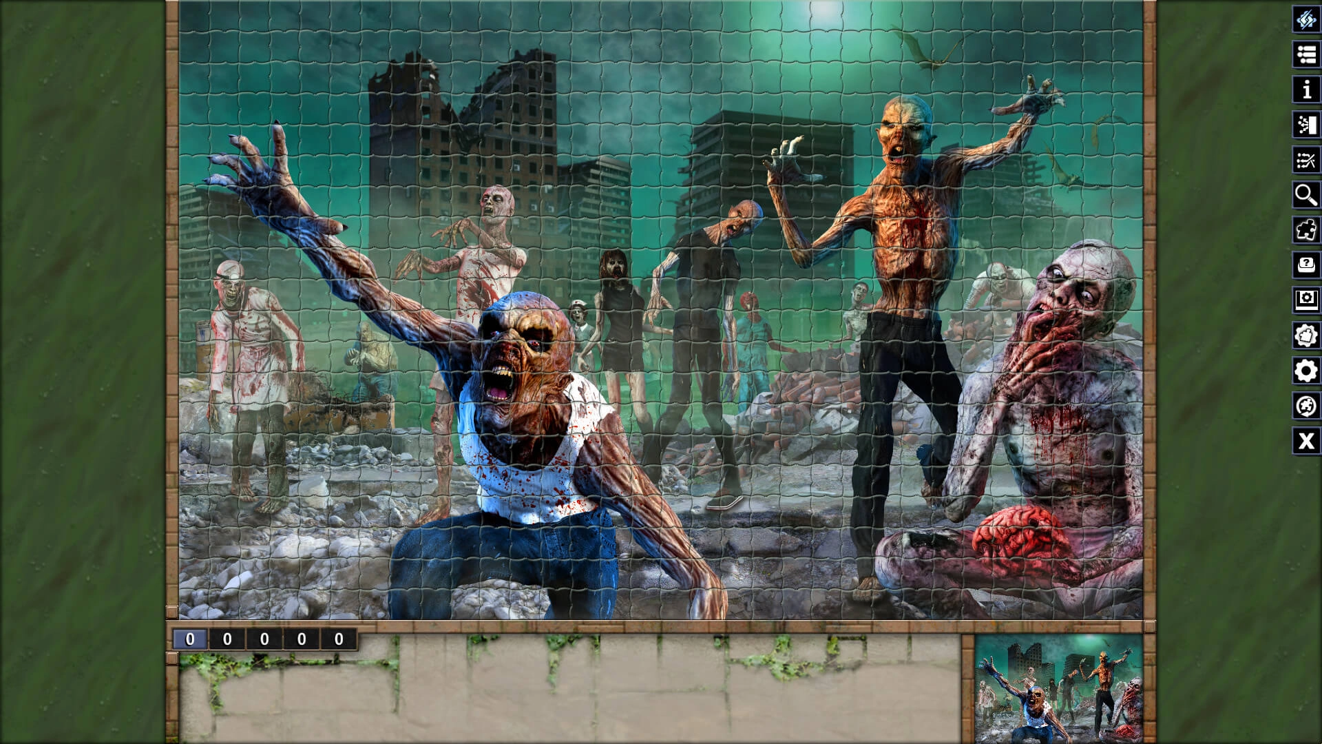 Pixel Puzzles Illustrations & Anime - Jigsaw Pack: Zombies  for sale in Egypt from Games2Egypt