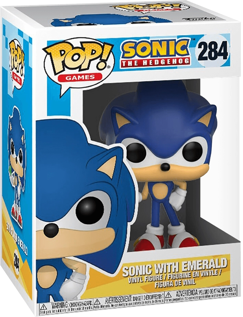 Funko Pop! Games: Sonic w/ Chaos Emerald  for sale in Egypt from Games2Egypt