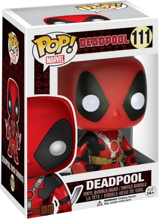 Funko Pop! Marvel Super Heroes - Deadpool W/Two Swords  for sale in Egypt from Games2Egypt