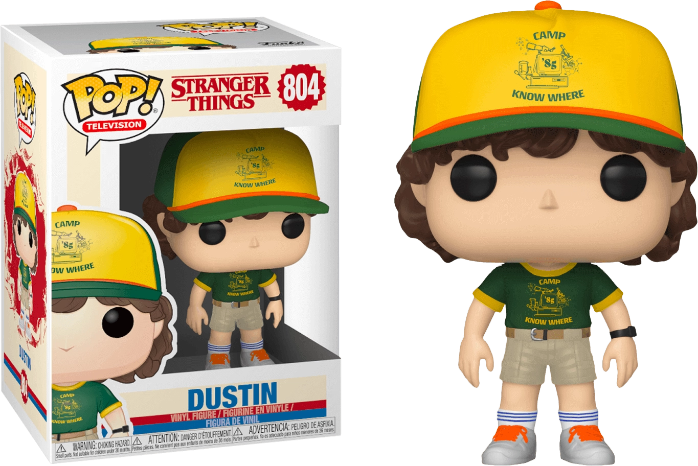 Funko Pop! TV: Stranger Things - Dustin Henderson (At Camp)  for sale in Egypt from Games2Egypt