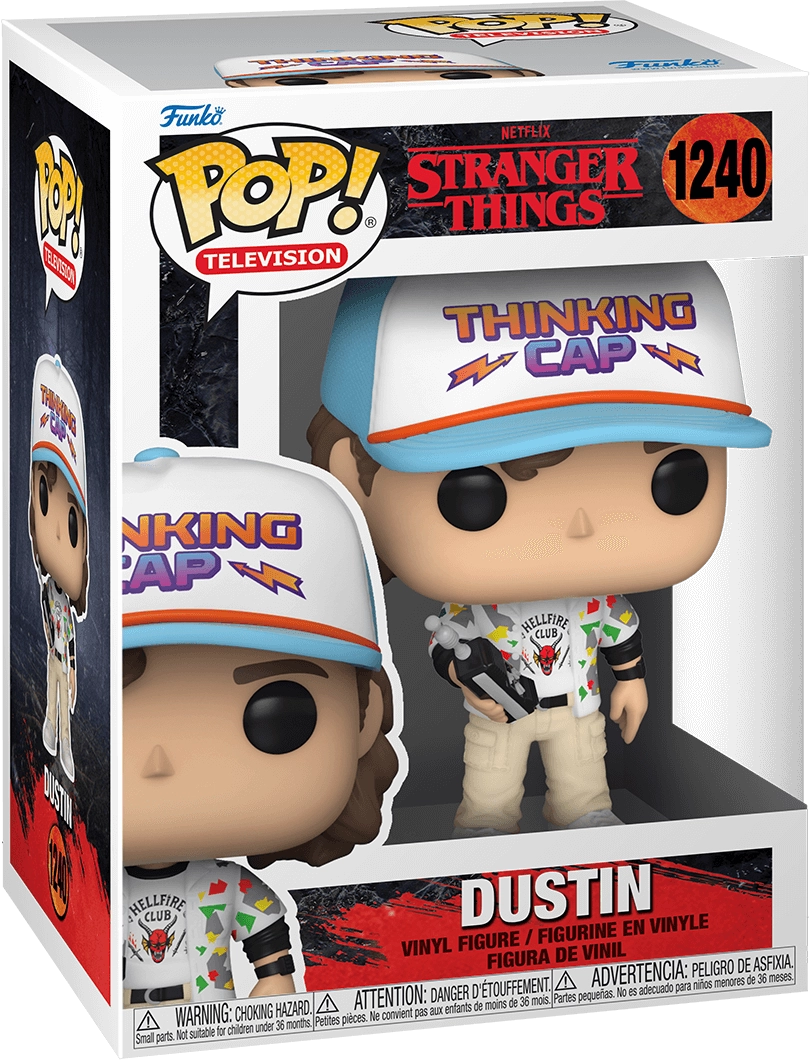 Funko Pop! TV: Stranger Things S4 - Dustin Henderson  for sale in Egypt from Games2Egypt