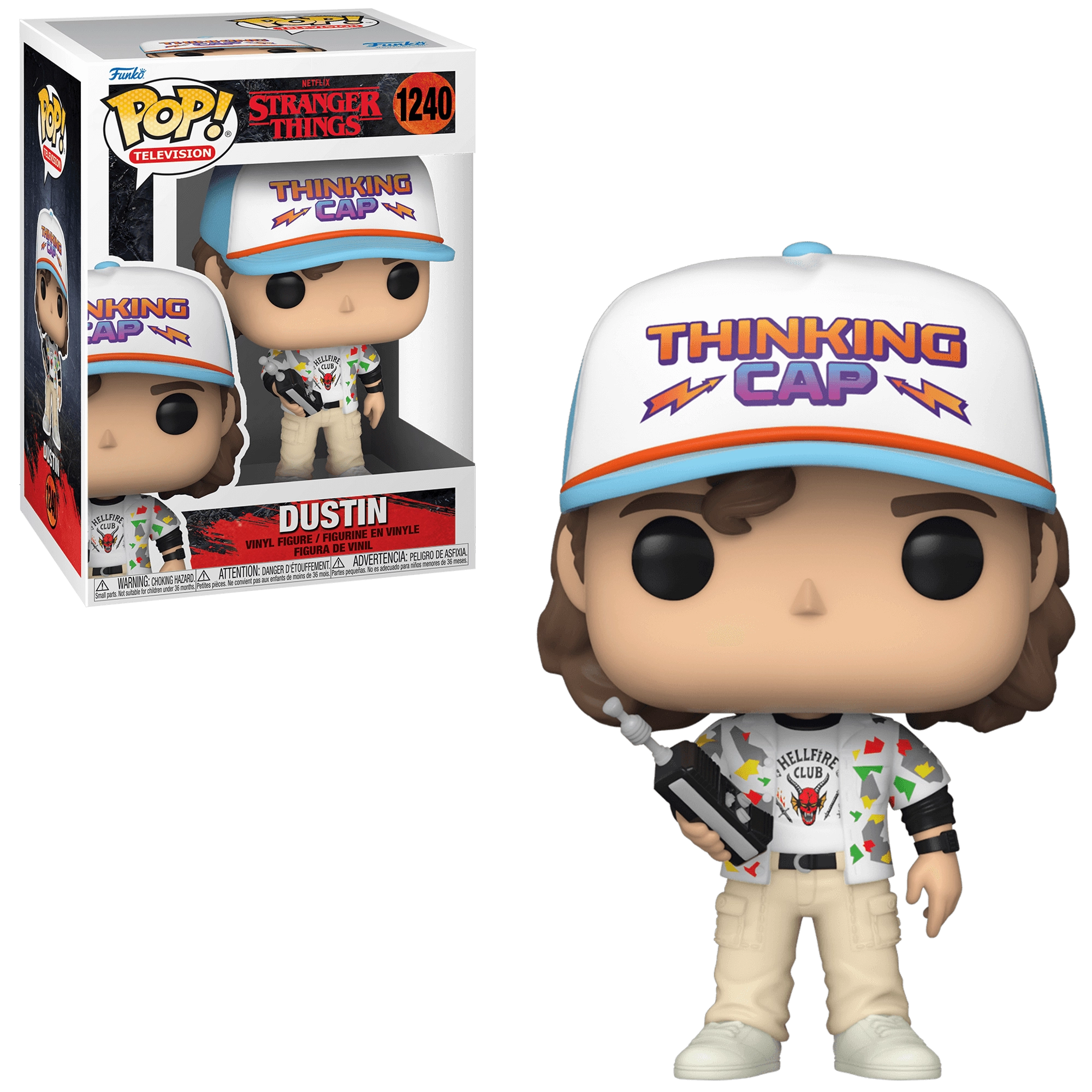 Funko Pop! TV: Stranger Things S4 - Dustin Henderson  for sale in Egypt from Games2Egypt