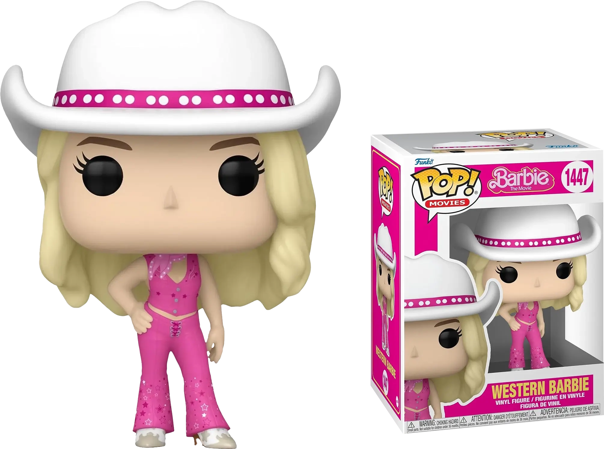 Funko Pop! Movies: Barbie - Western Barbie  for sale in Egypt from Games2Egypt