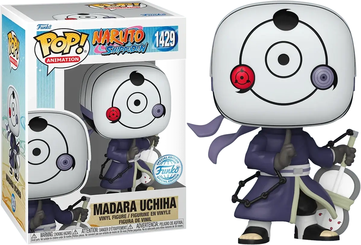 Funko Pop! Anime: Naruto - Madara Uchiha (Masked)(Exc)  for sale in Egypt from Games2Egypt