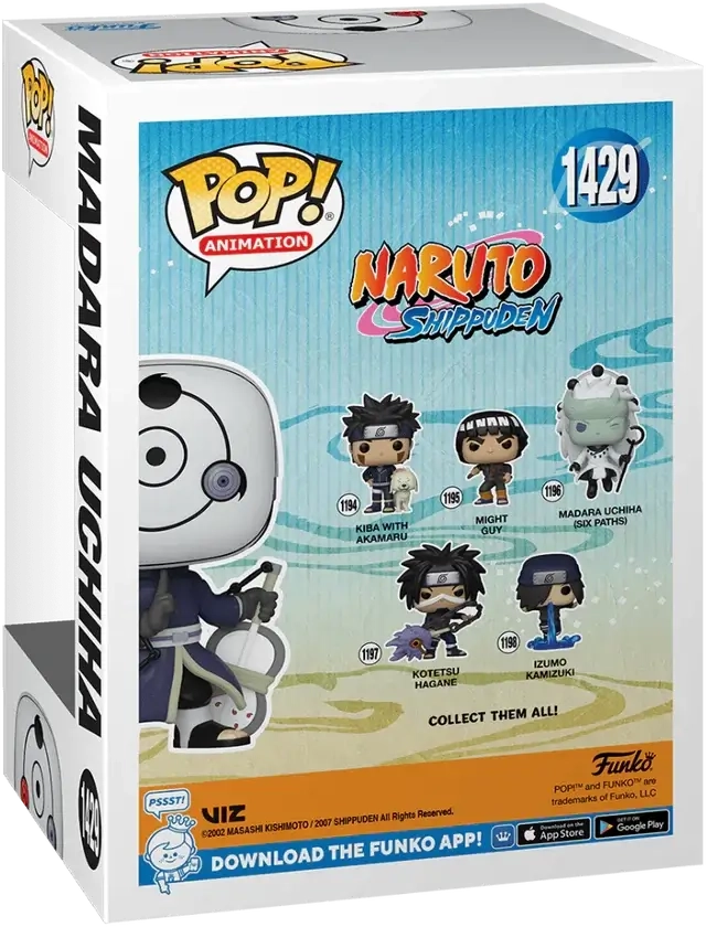 Funko Pop! Anime: Naruto - Madara Uchiha (Masked)(Exc)  for sale in Egypt from Games2Egypt