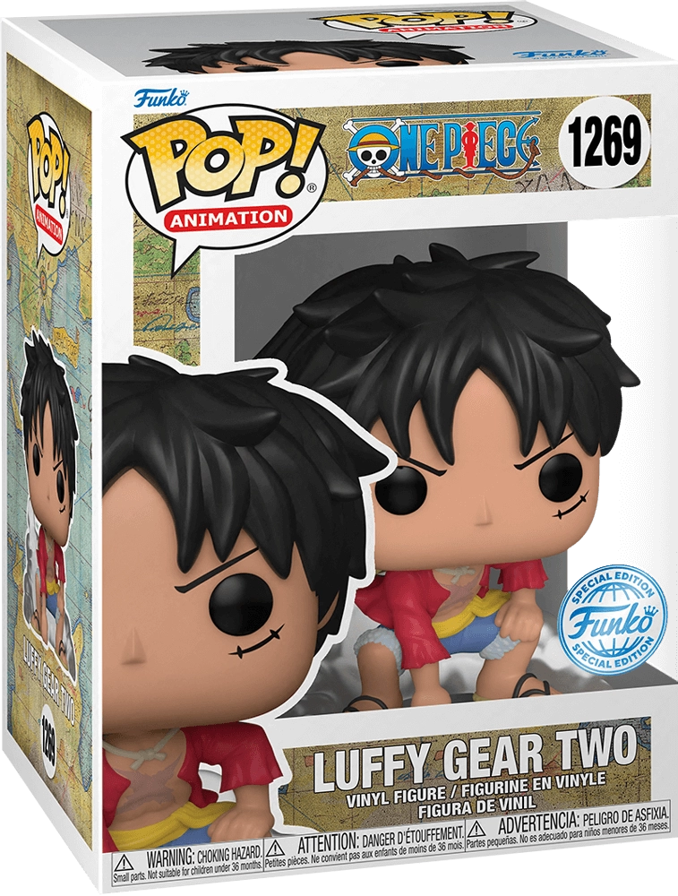 Funko Pop! Anime: One Piece - Monkey D. Luffy Gear Two (Exc)  for sale in Egypt from Games2Egypt