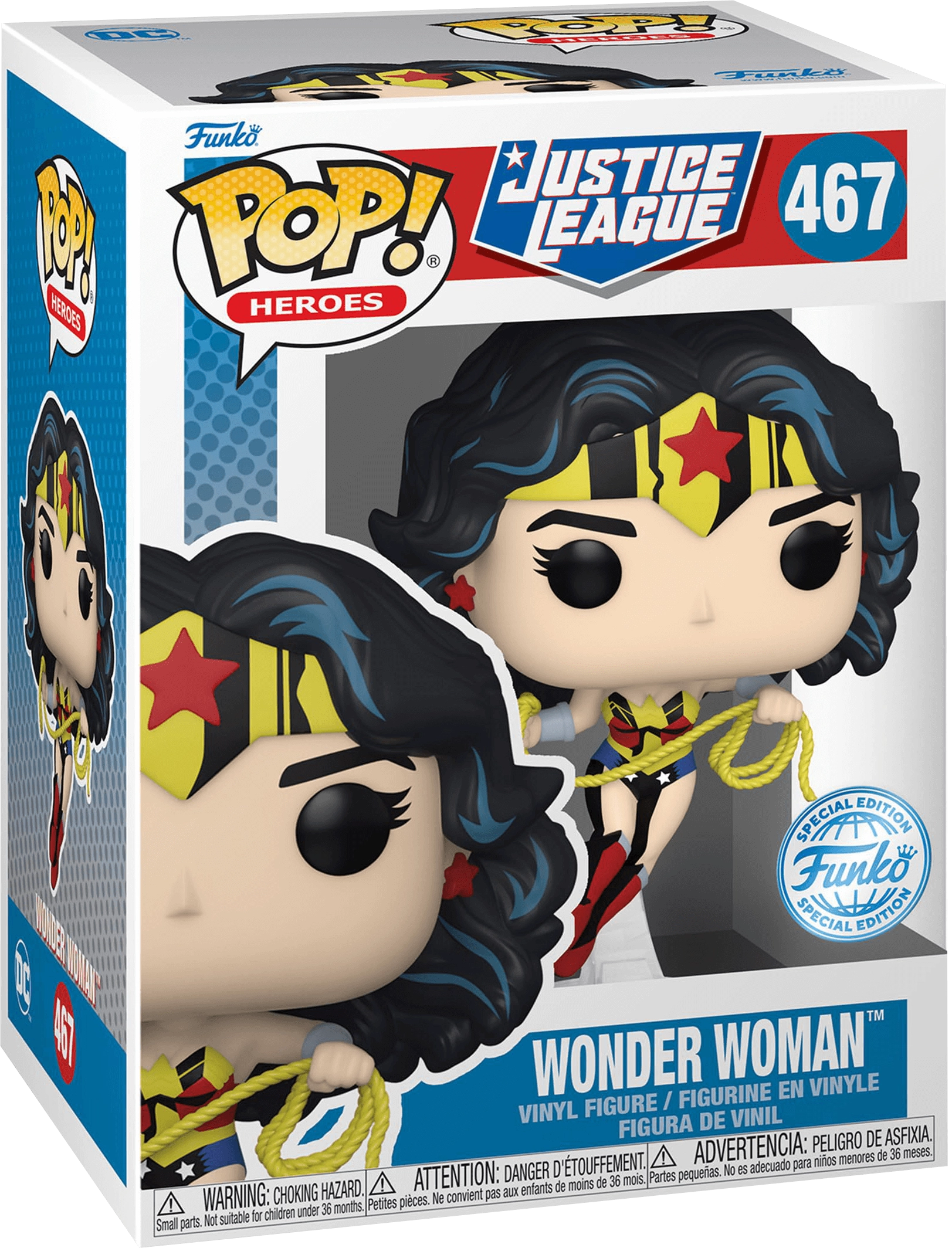 Funko Pop! DC Super Heroes: Justice League Comic - Wonder Woman (Exc)  for sale in Egypt from Games2Egypt