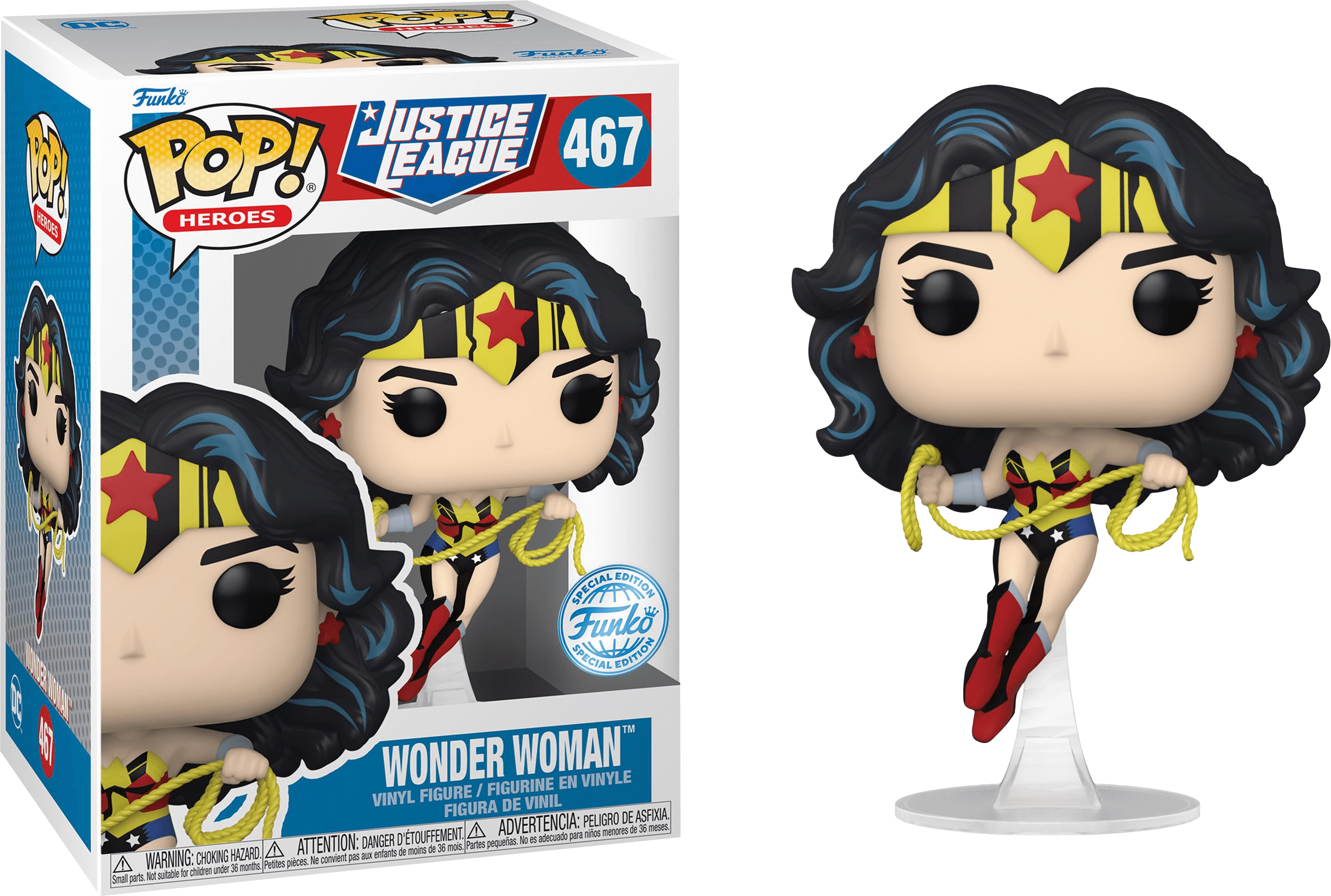 Funko Pop! DC Super Heroes: Justice League Comic - Wonder Woman (Exc)  for sale in Egypt from Games2Egypt