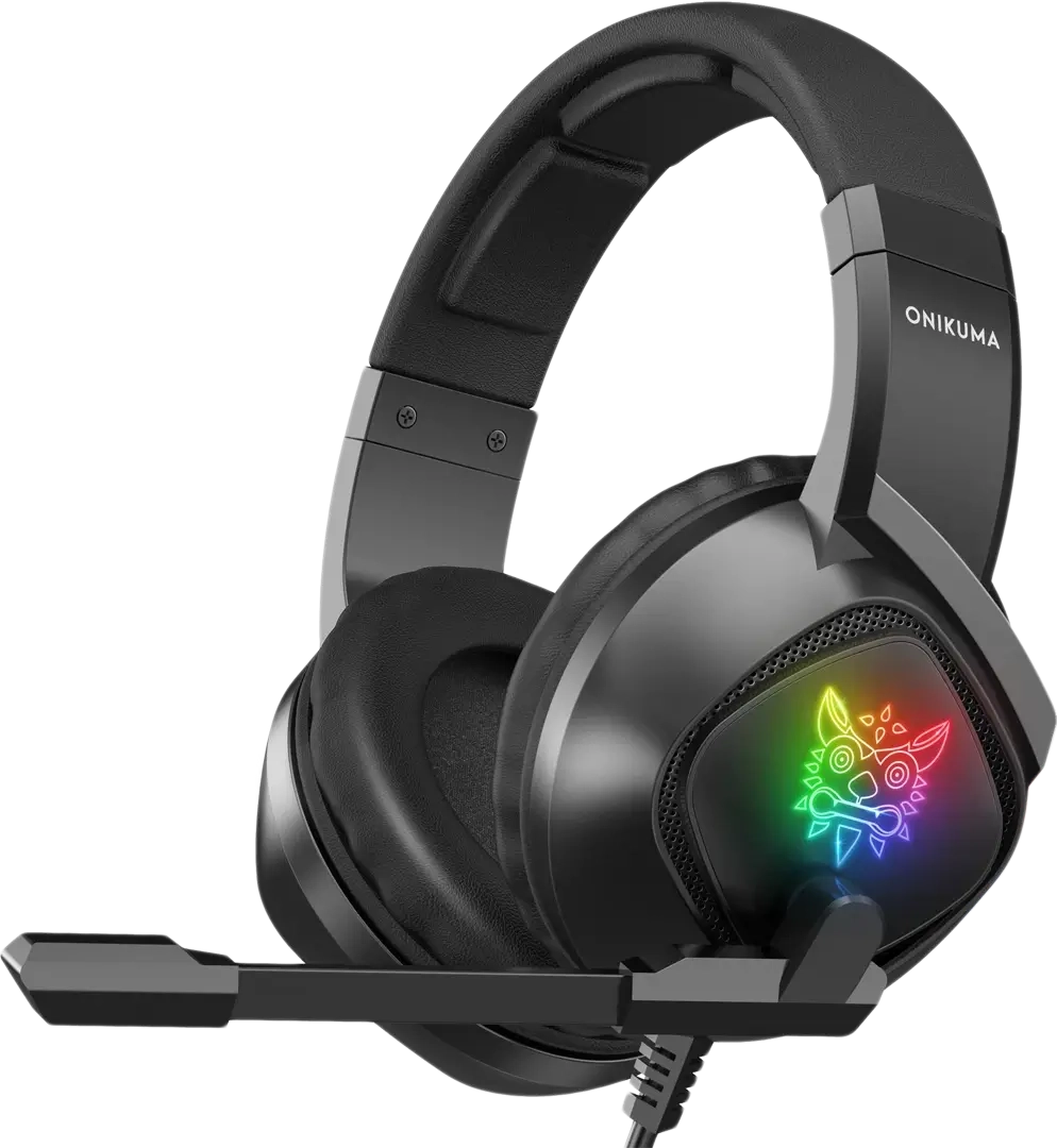 Onikuma K19 RGB Wired Gaming Headset - Black  for sale in Egypt from Games2Egypt