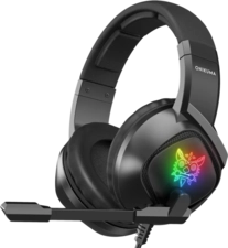 Onikuma K19 RGB Wired Gaming Headset - Black -  for sale in Egypt from Games2Egypt