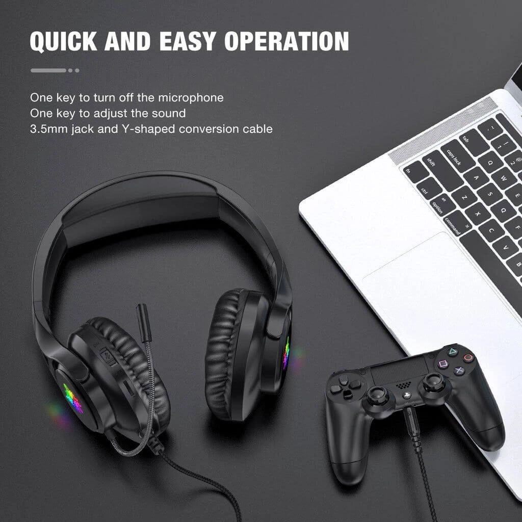 ONIKUMA X16 Wired RGB Gaming Headset  for sale in Egypt from Games2Egypt