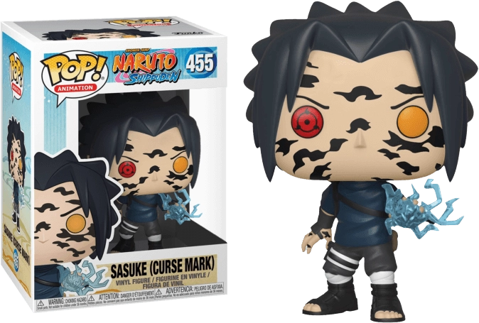 Funko Pop! Anime: Naruto - Sasuke with Curse Marks  for sale in Egypt from Games2Egypt