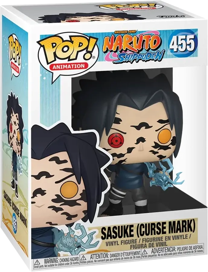 Funko Pop! Anime: Naruto - Sasuke with Curse Marks  for sale in Egypt from Games2Egypt