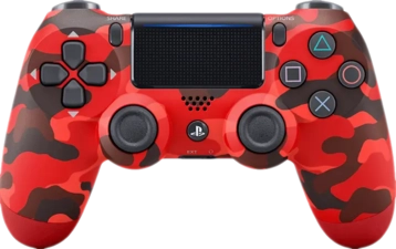 DUALSHOCK 4 PS4 Controller - Red camouflage - Used -  for sale in Egypt from Games2Egypt