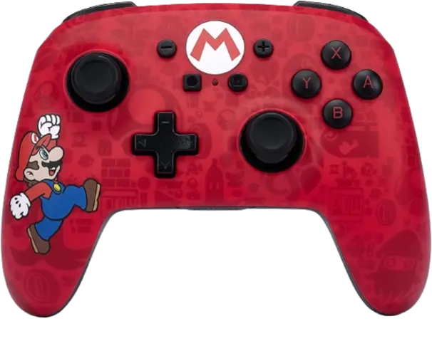 PowerA Enhanced Wireless Controller for Nintendo Switch - Here We Go Mario - Open Sealed