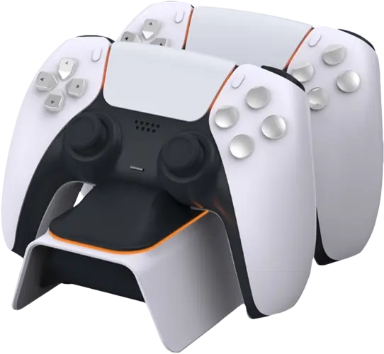 DOBE Dual Charging Dock for PS5 Controllers - White - Open Sealed  for sale in Egypt from Games2Egypt