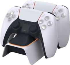 DOBE Dual Charging Dock for PS5 Controllers - White - Open Sealed  for sale in Egypt from Games2Egypt