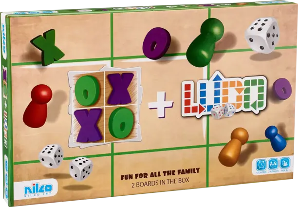 Nilco Ludo and XO Board Game