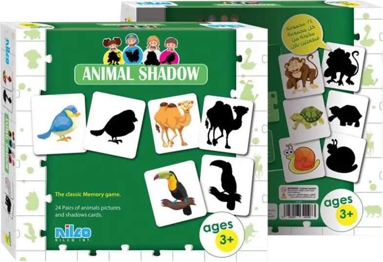 Nilco Animal Shadow Card Game  for sale in Egypt from Games2Egypt