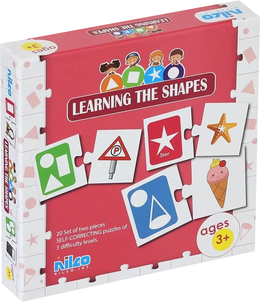 Nilco Learning The Shapes Card Game  for sale in Egypt from Games2Egypt