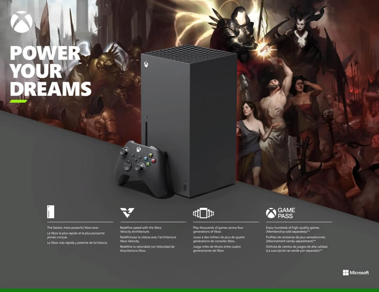 Xbox Series X Console – Diablo IV (Digital) Bundle - 1Tb  for sale in Egypt from Games2Egypt