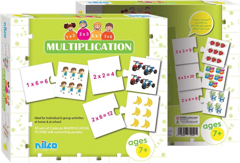 Nilco Multiplication Card Game  for sale in Egypt from Games2Egypt