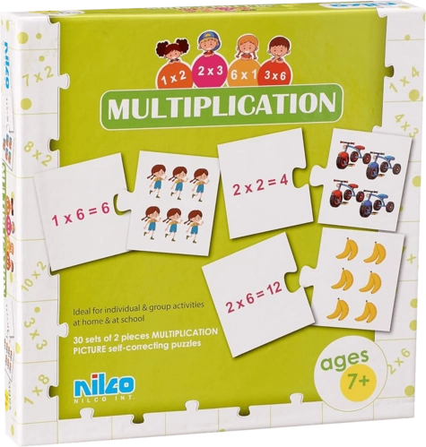 Nilco Multiplication Card Game  for sale in Egypt from Games2Egypt