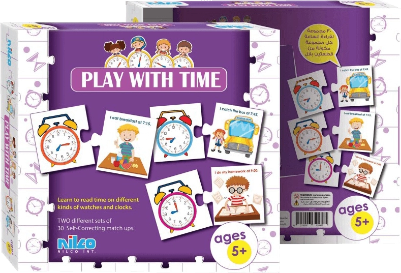 Nilco Play With Time Card Game  for sale in Egypt from Games2Egypt