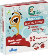 Nilco Gibo Flash Card Learn to Alphabet