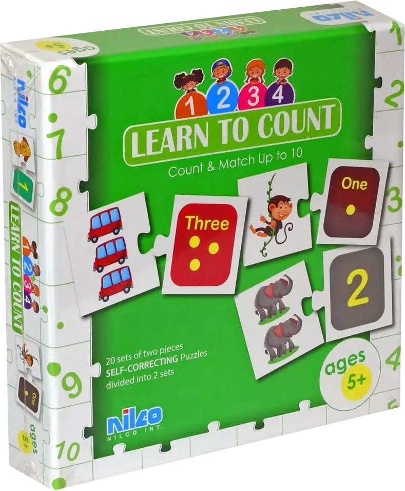 Nilco Learn To Count Card Game  for sale in Egypt from Games2Egypt