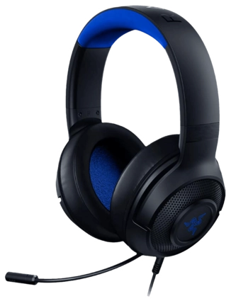 Razer Wired Gaming Headphone Kraken X for Console - Black and Blue