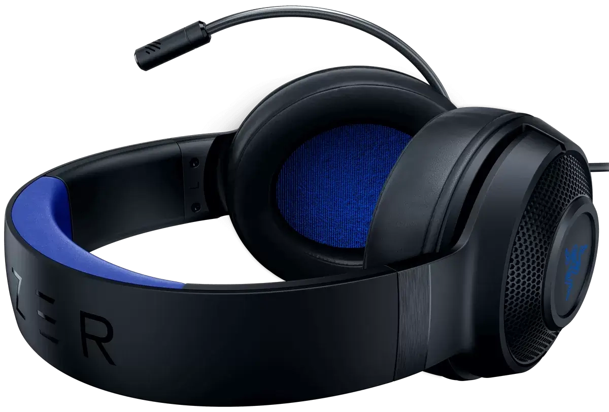 Razer Wired Gaming Headphone Kraken X for Console - Black and Blue  for sale in Egypt from Games2Egypt