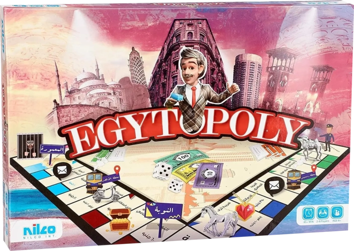 Nilco Egytopoly Board Game (Arabic Version)