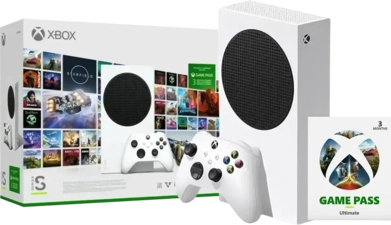 Xbox Series S Console Starter Bundle with 3 Months Game Pass Ultimate  for sale in Egypt from Games2Egypt