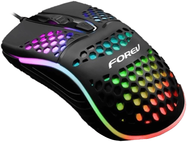 Forev FV-138 RGB Gaming Mouse - Black  for sale in Egypt from Games2Egypt