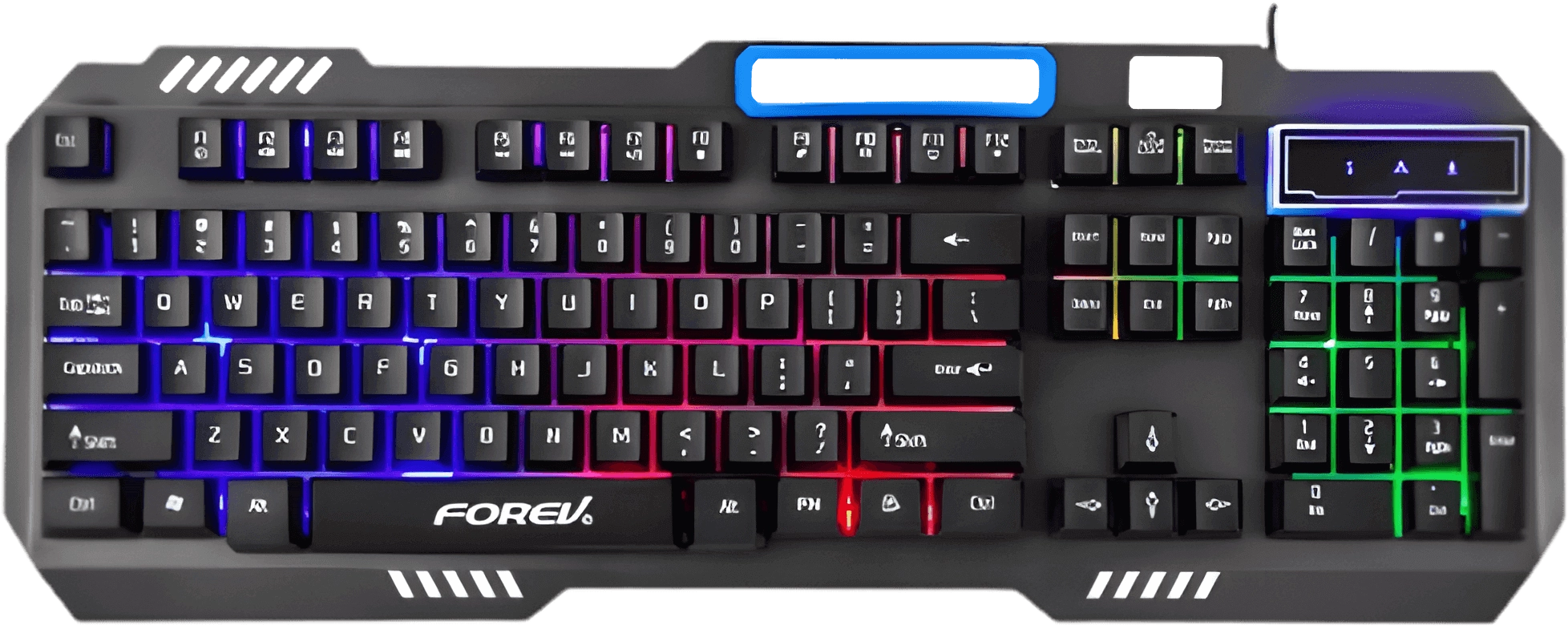 Forev FV-Q307 RGB Keyboard - Black  for sale in Egypt from Games2Egypt