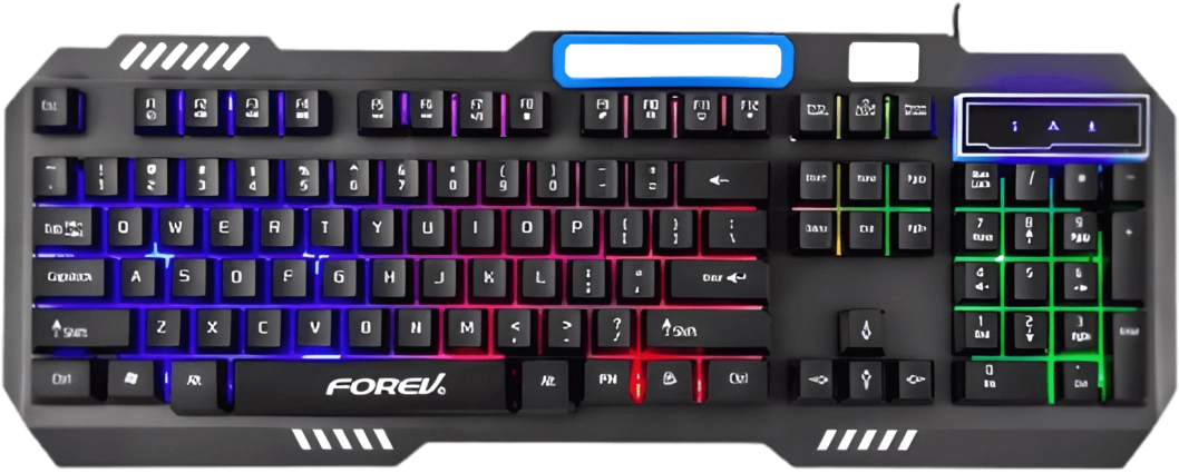 Forev FV-Q307 RGB Keyboard - Black