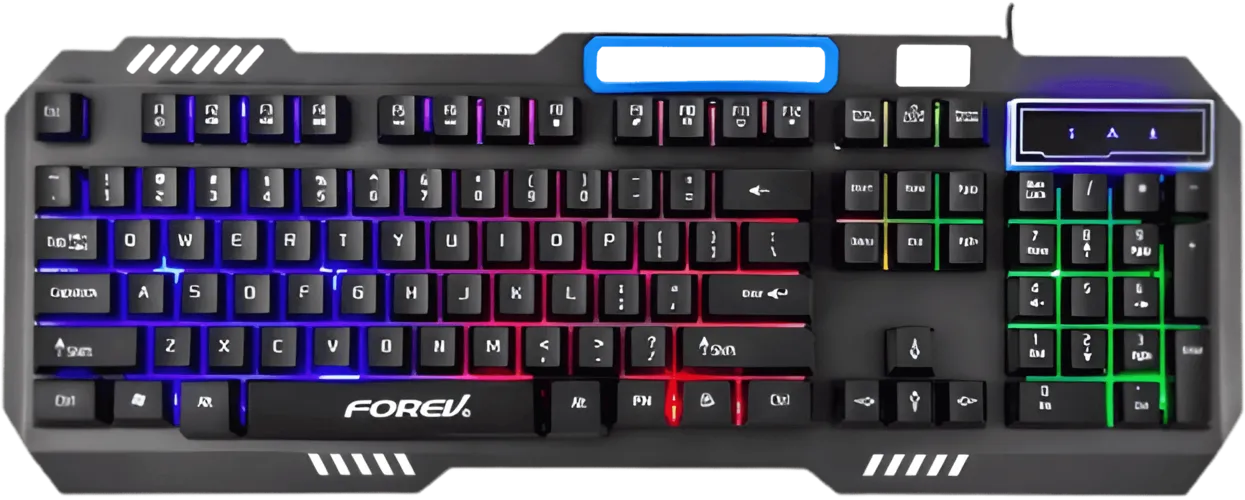 Forev FV-Q307 RGB Keyboard - Black