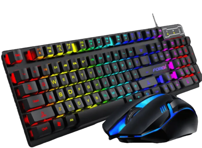 Forev FV-Q3055 RGB Gaming Keyboard and Mouse Combo