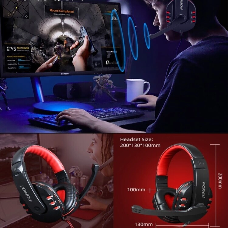 FOREV FV-Q809 Gaming (Keyboard + Mouse + Mouse Pad + Headset)  for sale in Egypt from Games2Egypt