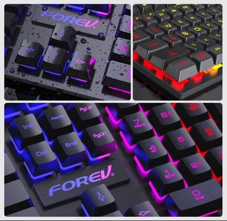 FOREV FV-Q809 Gaming (Keyboard + Mouse + Mouse Pad + Headset)  for sale in Egypt from Games2Egypt