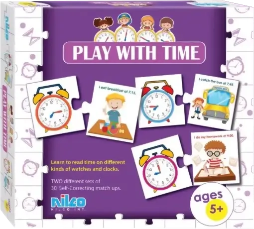 Nilco Play With Time Card Game  for sale in Egypt from Games2Egypt