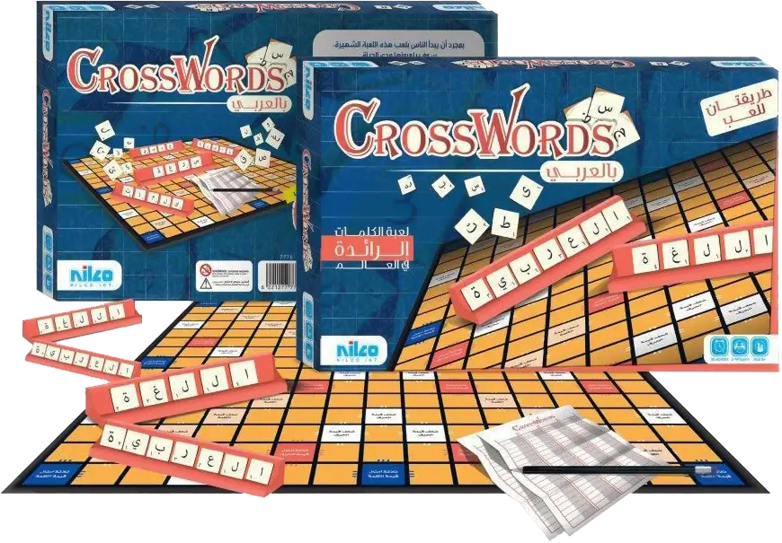 Nilco Crosswords Arabic Board Game  for sale in Egypt from Games2Egypt