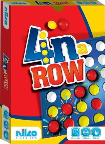 Nilco 4 In a Row (Connect 4) Mini Board Game  for sale in Egypt from Games2Egypt