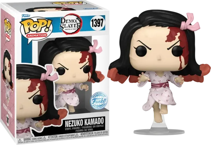 Funko Pop! Anime: Demon Slayer - Nezuko Kamado Leaping (Exc)