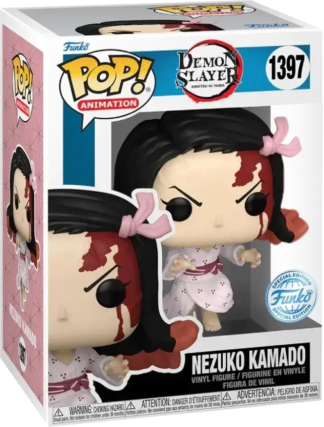 Funko Pop! Anime: Demon Slayer - Nezuko Kamado Leaping (Exc)  for sale in Egypt from Games2Egypt